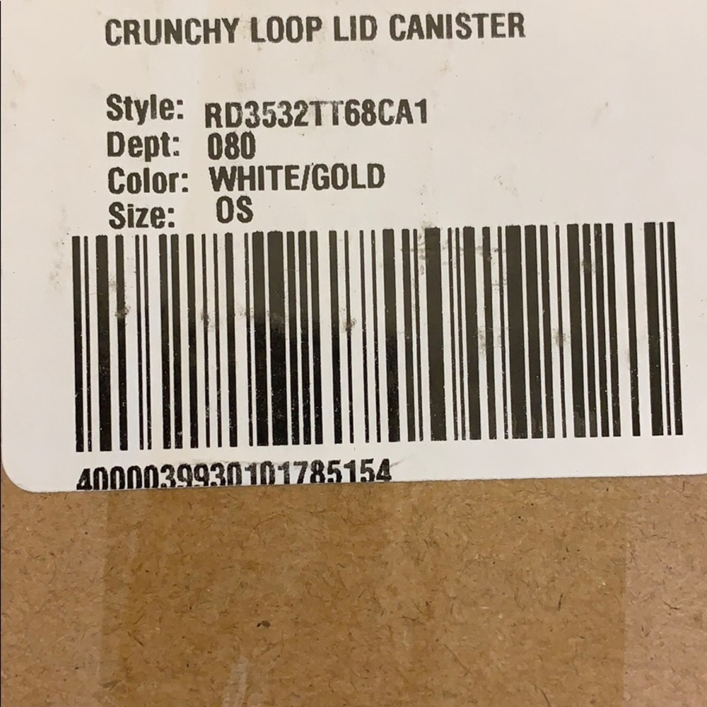 Rae Dunn - Loop Lid Crunchy Small Canister - Picture 6 of 9